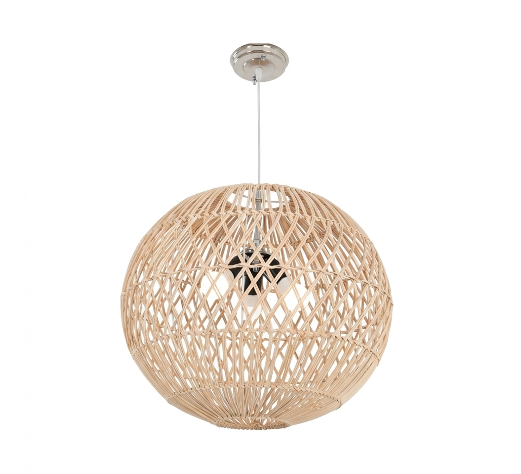 Spherical chandelier with an openwork design - Vitrine Furniture - Ceiling lights