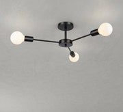 Spherical lighting elements arranged in a geometric pattern - Vitrine Furniture - Ceiling lights
