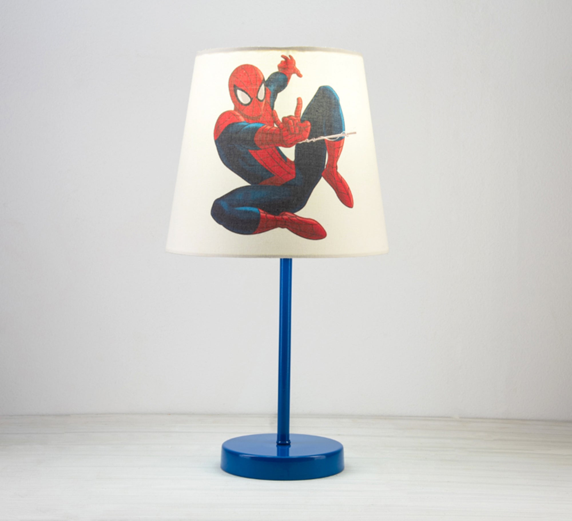 Spider - Man Lamp: Hero Lighting for Your Child's Room with Blue Base - Vitrine Furniture - Lighting