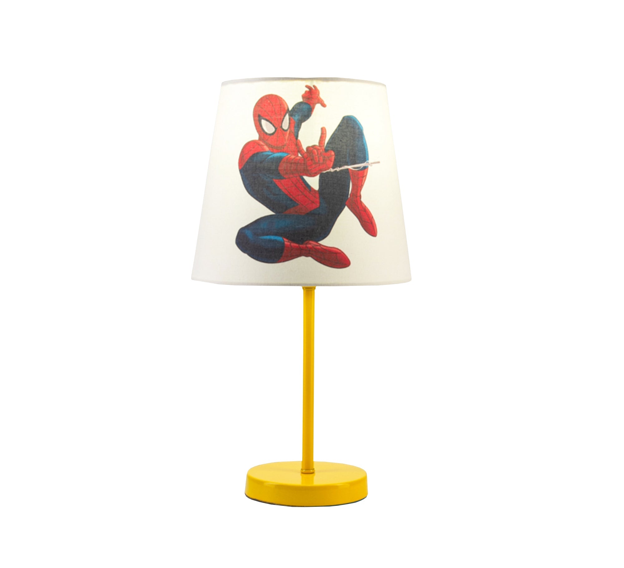 Spiderman Lamp, Hero Lighting for Your Child's Room with Gold Base - Vitrine Furniture - Lighting