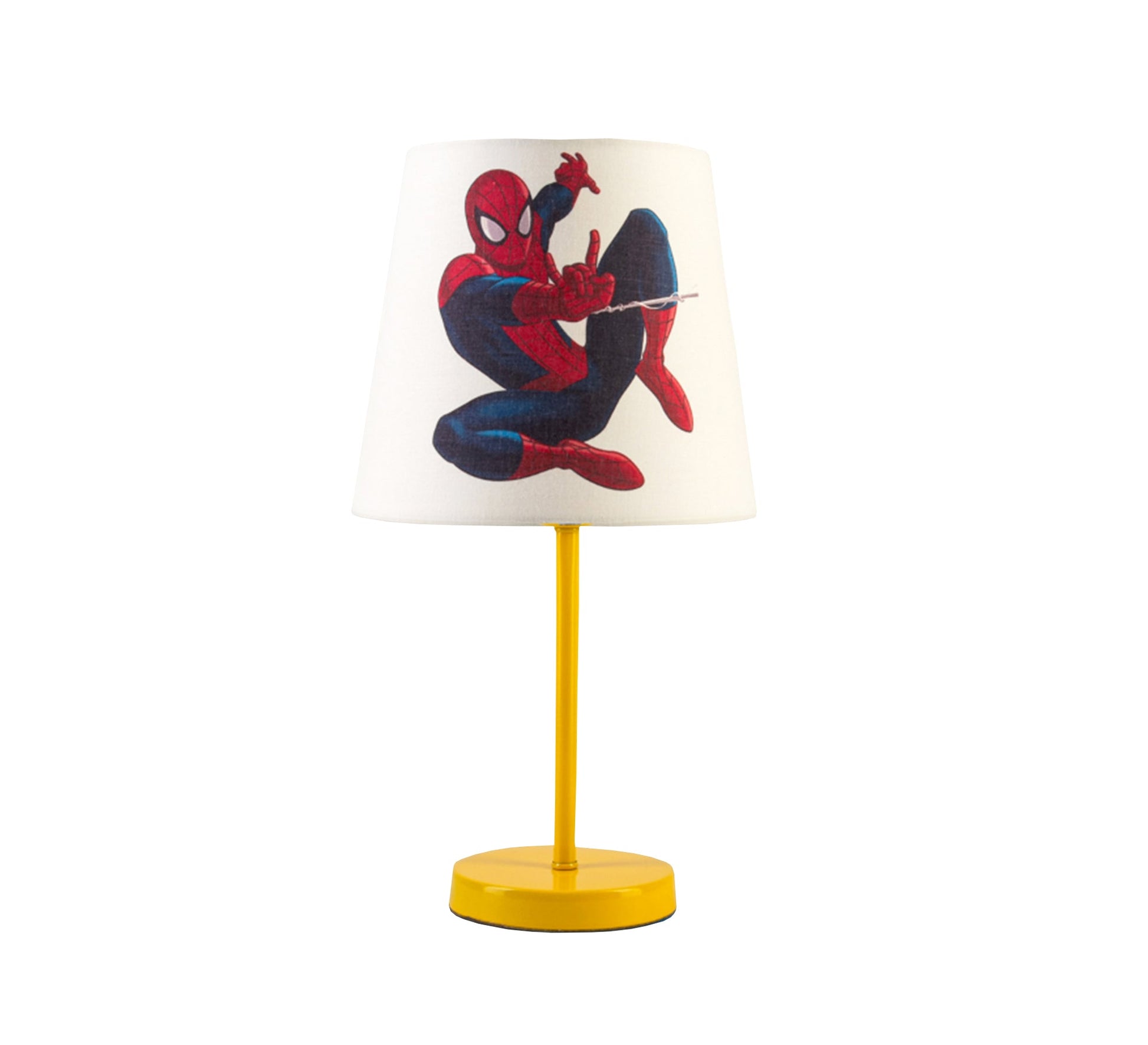 Spiderman Lamp, Hero Lighting for Your Child's Room with Gold Base - Vitrine Furniture - Lighting