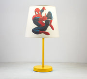 Spiderman Lamp, Hero Lighting for Your Child's Room with Gold Base - Vitrine Furniture - Lighting