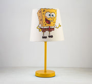 SpongeBob Lamp, Fun Light for Your Child's Room with Gold Base - Vitrine Furniture - Lighting