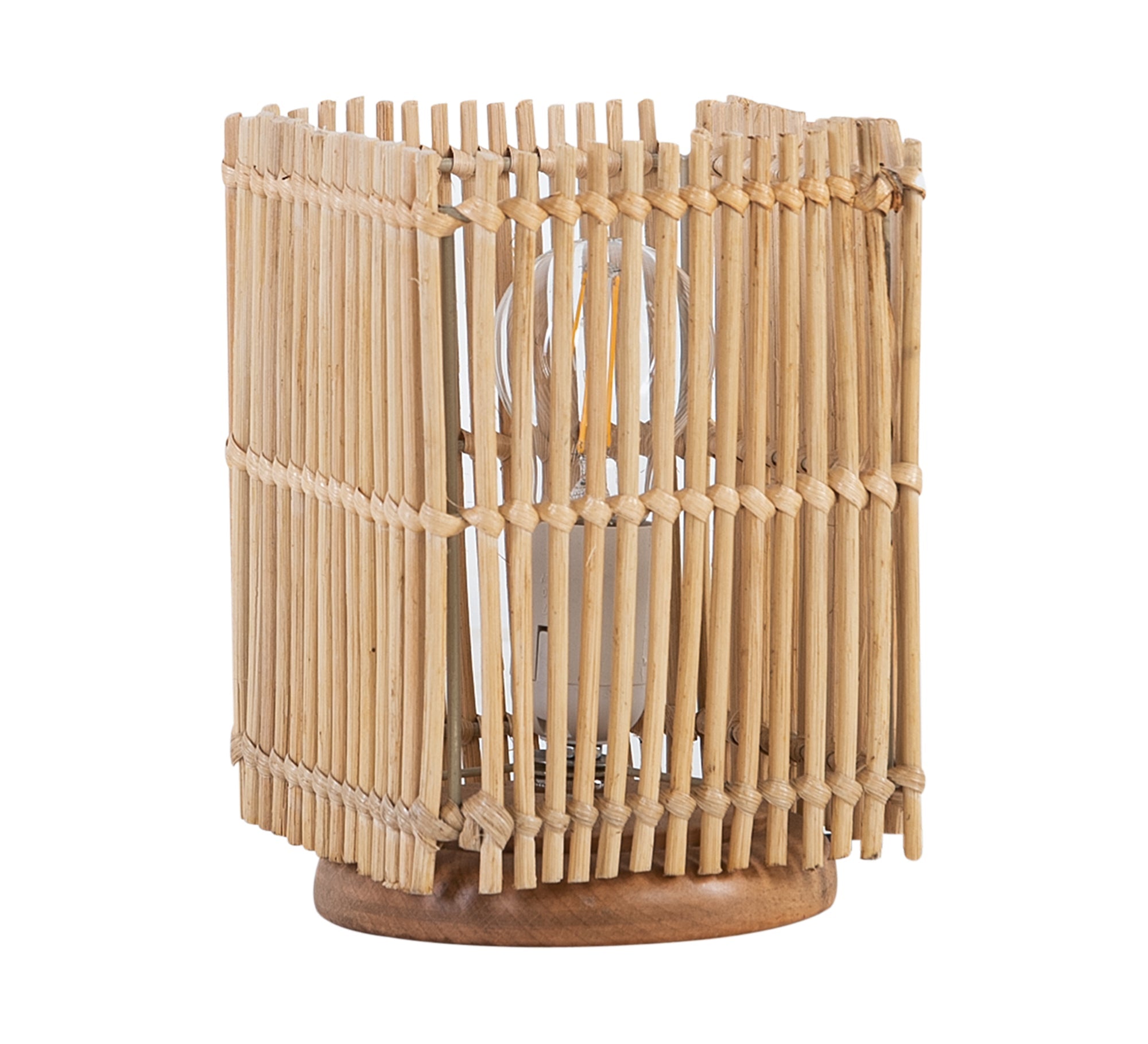 Square bamboo lampshade - Vitrine Furniture - Lighting