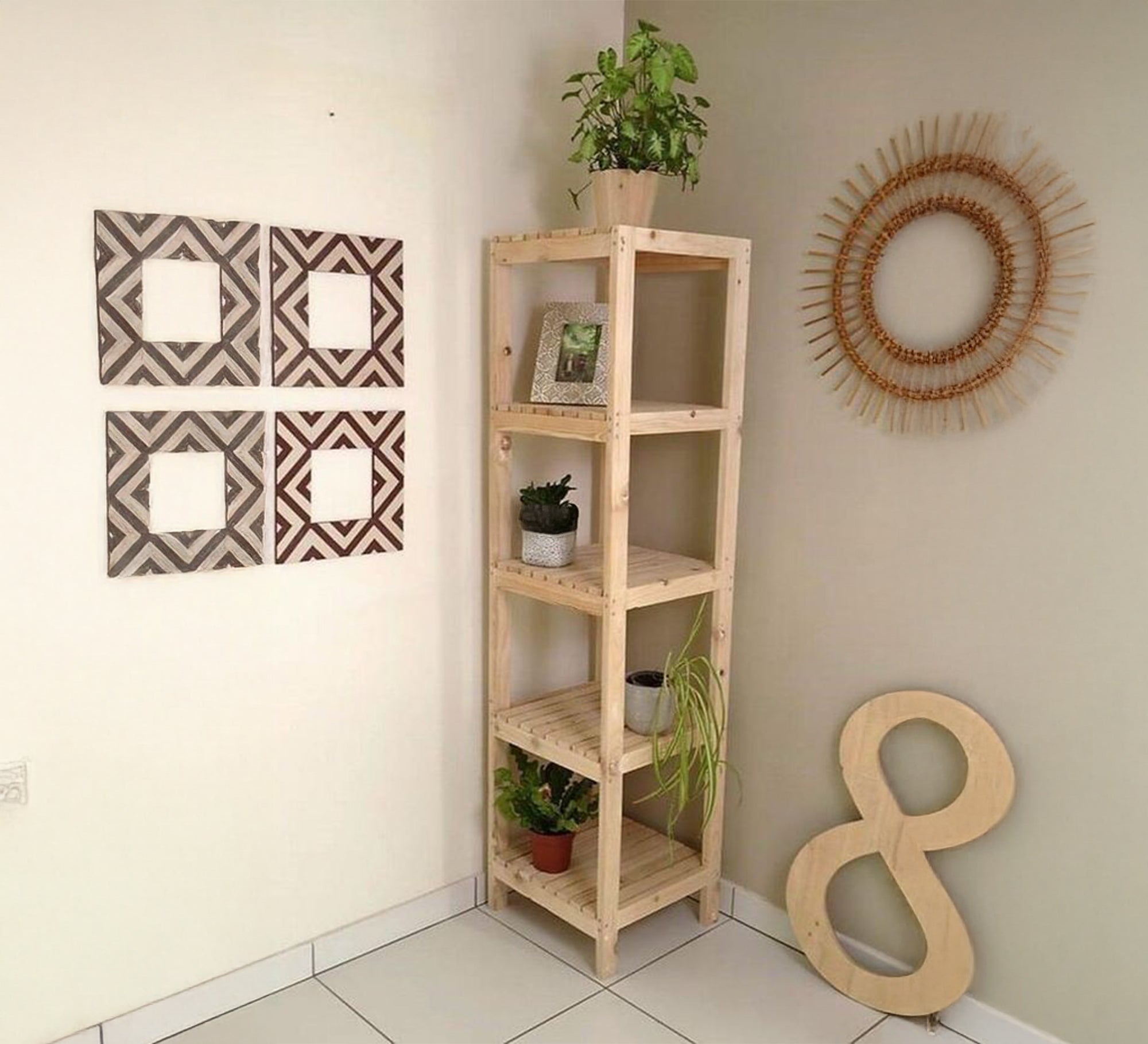 Square - shaped corner towel rail - Vitrine Furniture - Décor