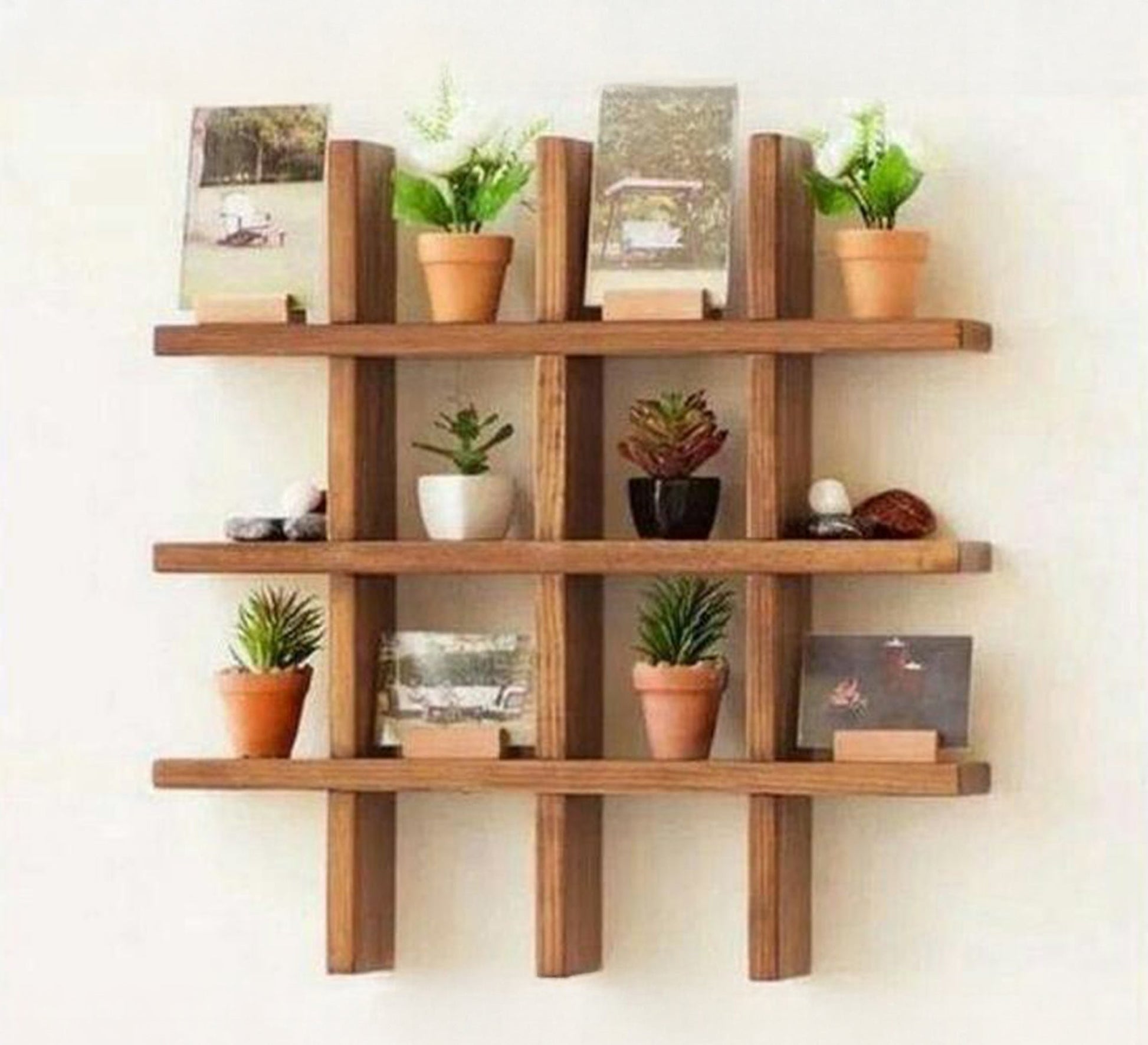 Square - shaped hanging decorative unit - Vitrine Furniture - Décor
