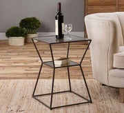 Square side table with a distinctive shape - Vitrine Furniture - Furniture