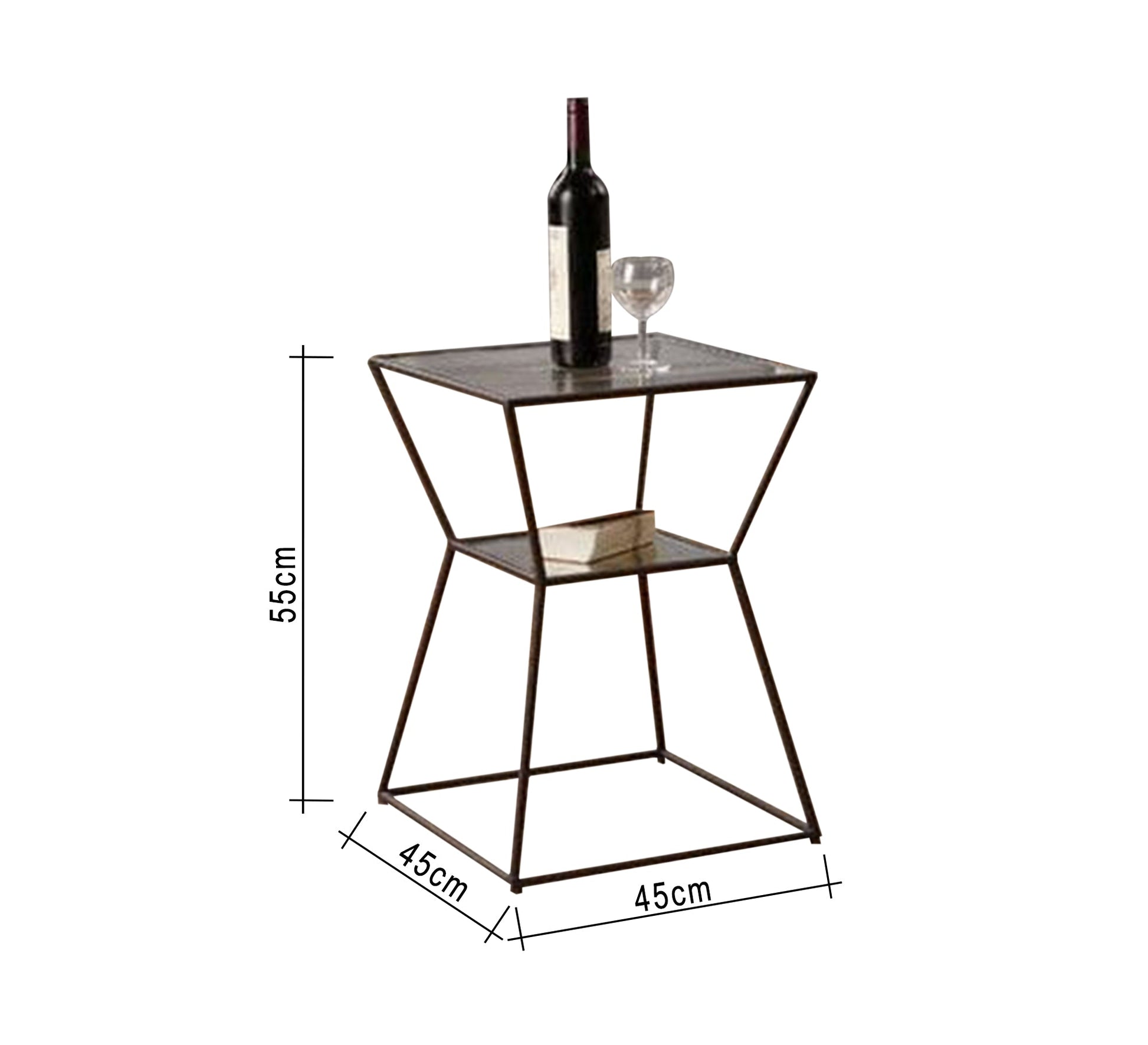 Square side table with a distinctive shape - Vitrine Furniture - Furniture
