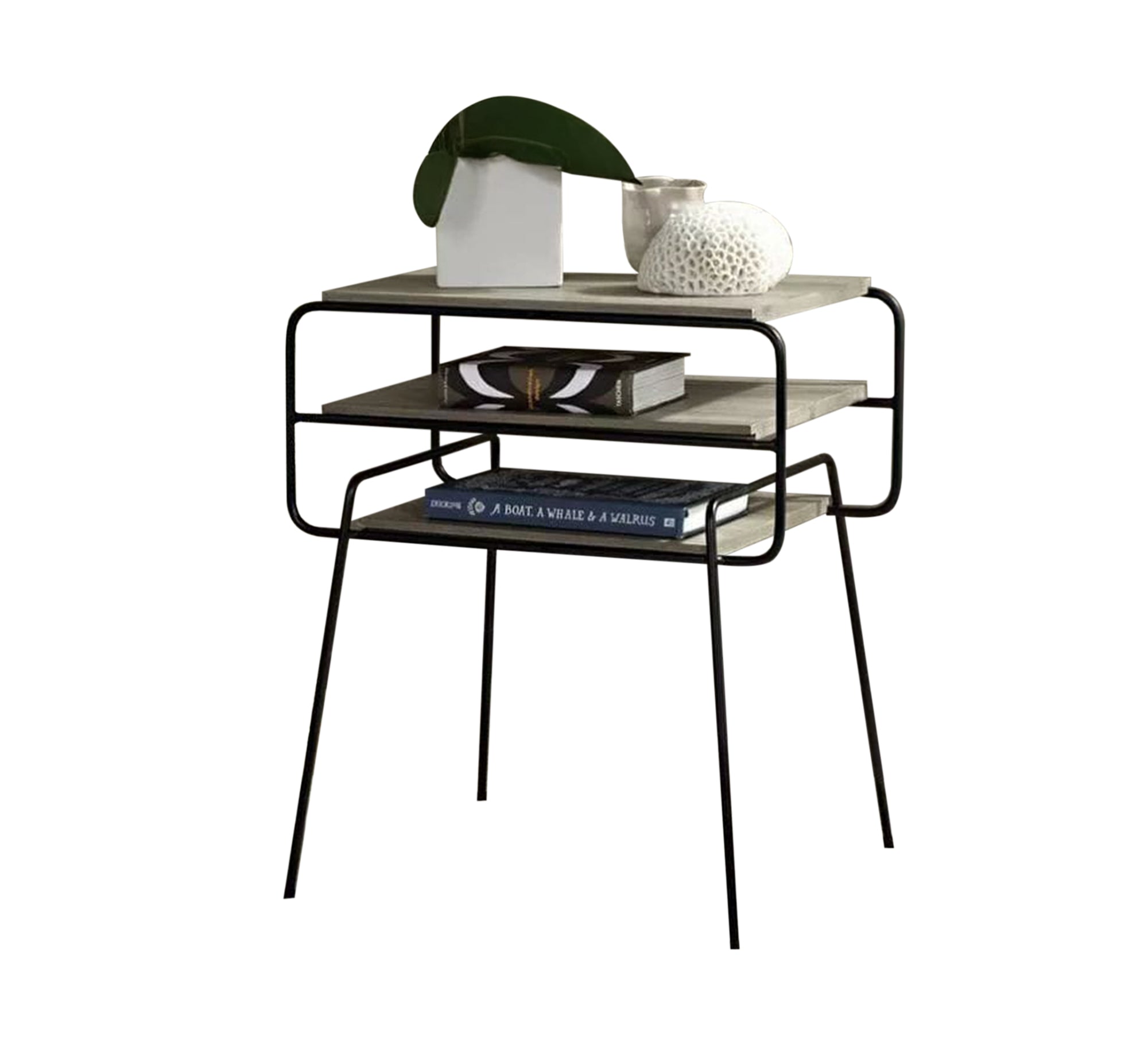 Square side table with three tops - Vitrine Furniture - Furniture