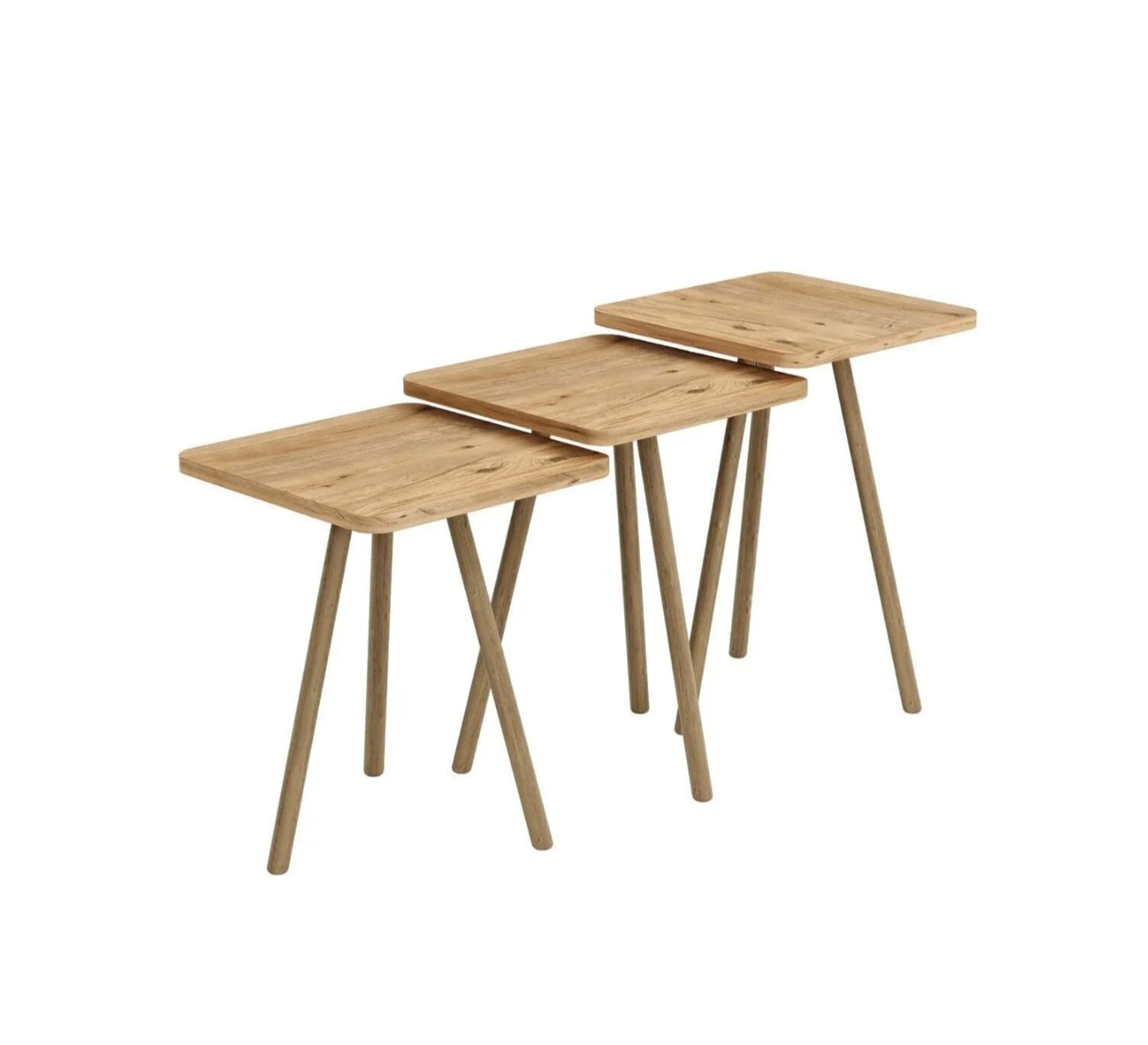 Square side tables are breathtakingly beautiful - Vitrine Furniture - Side Tables