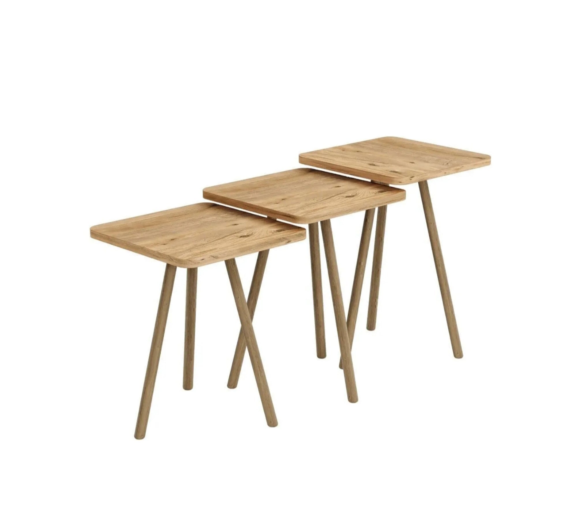 Square side tables are breathtakingly beautiful - Vitrine Furniture - Side Tables