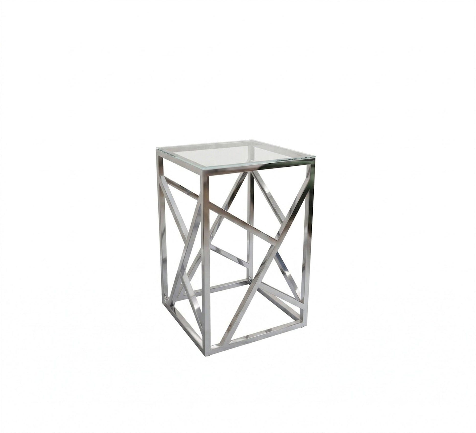 Square steel table - Vitrine Furniture - Side Tables