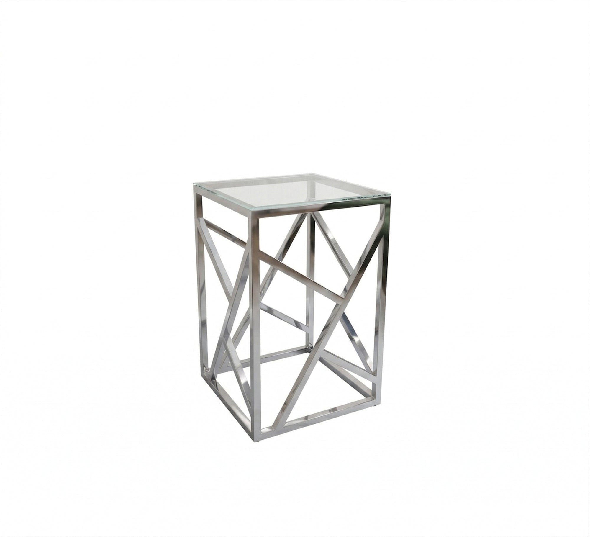 Square steel table - Vitrine Furniture - Side Tables