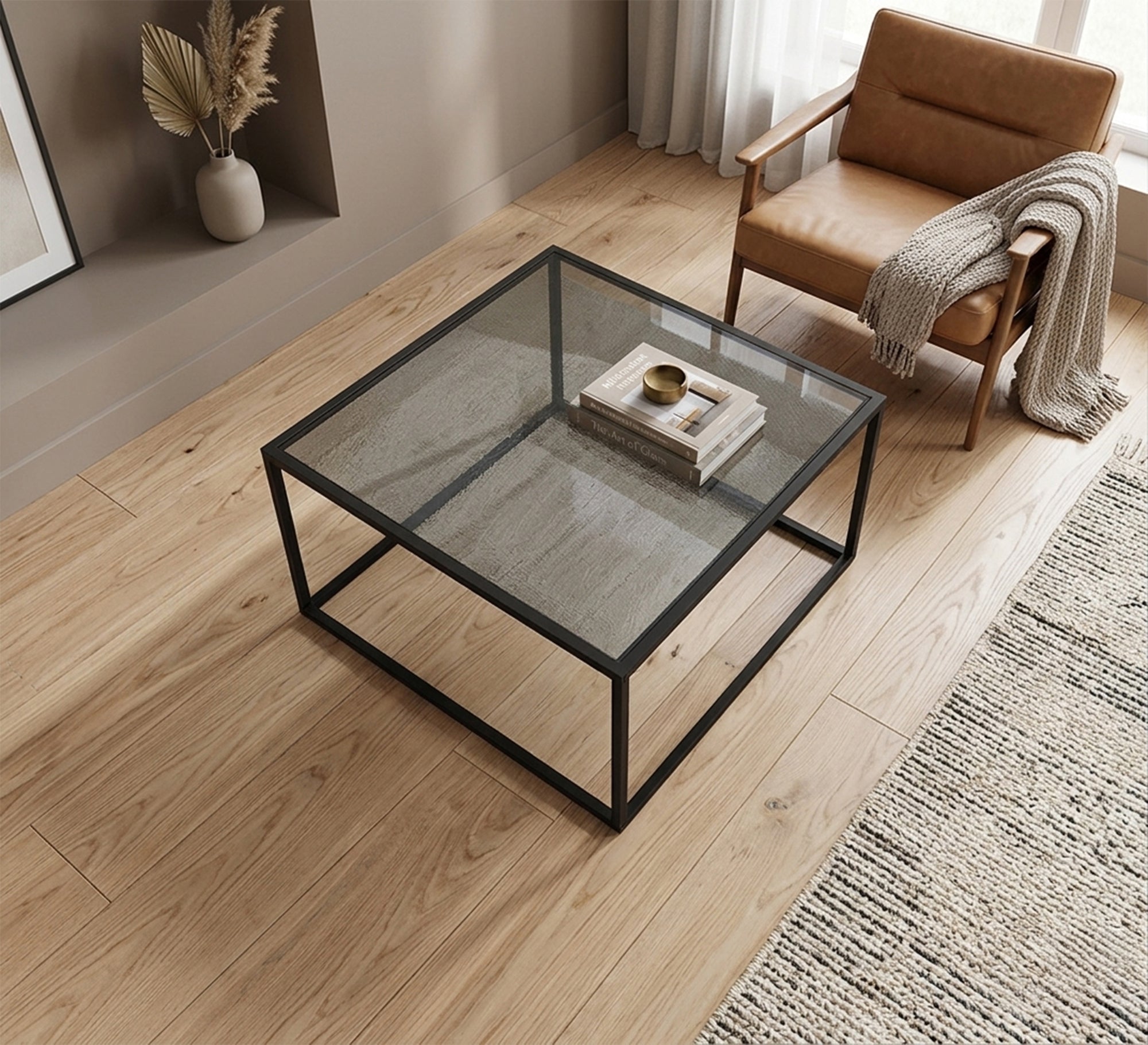 Square table in black - Vitrine Furniture - Coffee Tables