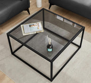 Square table in black - Vitrine Furniture - Furniture