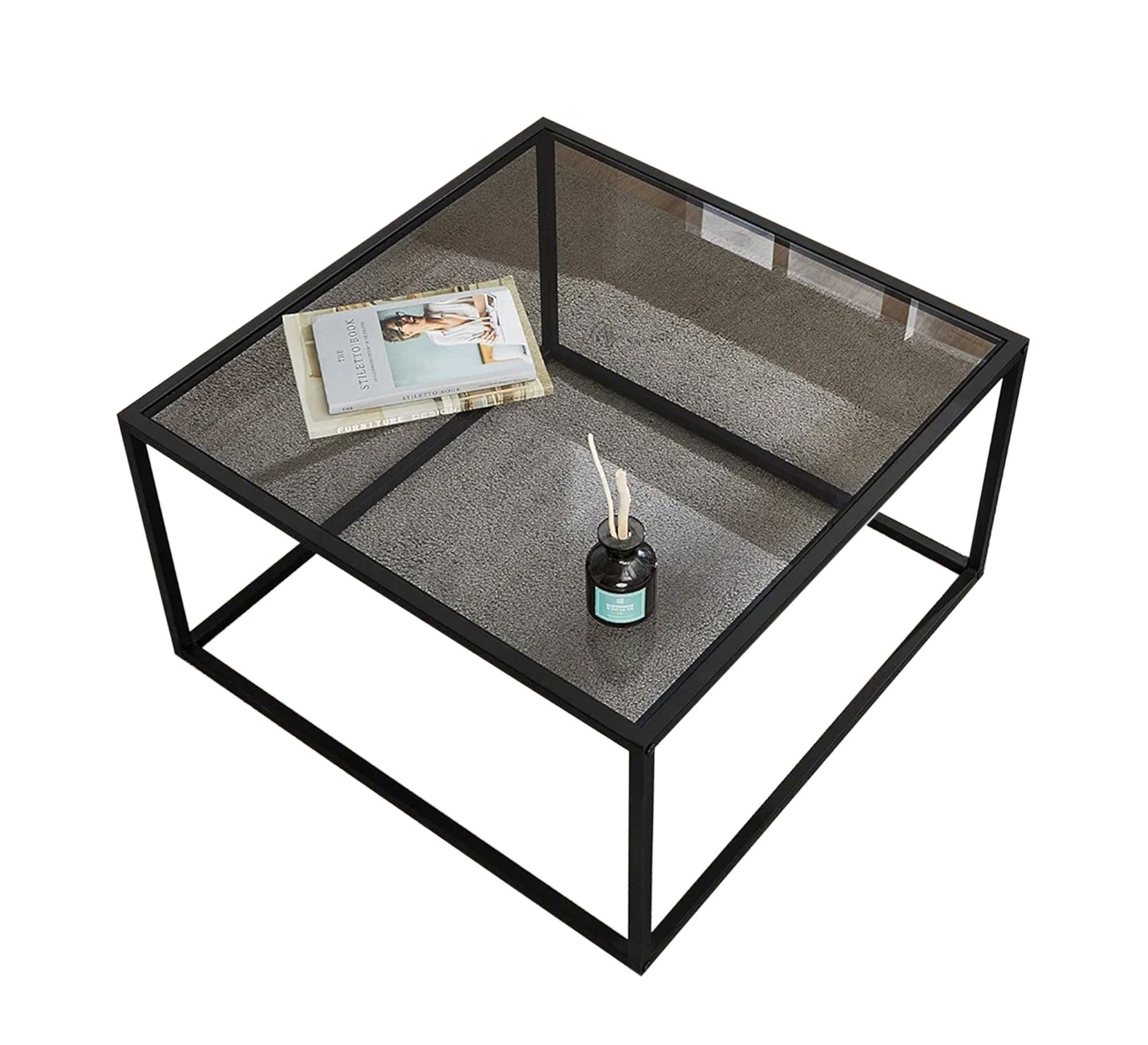 Square table in black - Vitrine Furniture - Furniture