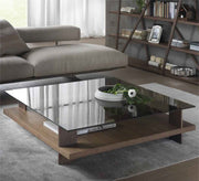 Square table with glass top - Vitrine Furniture - Furniture