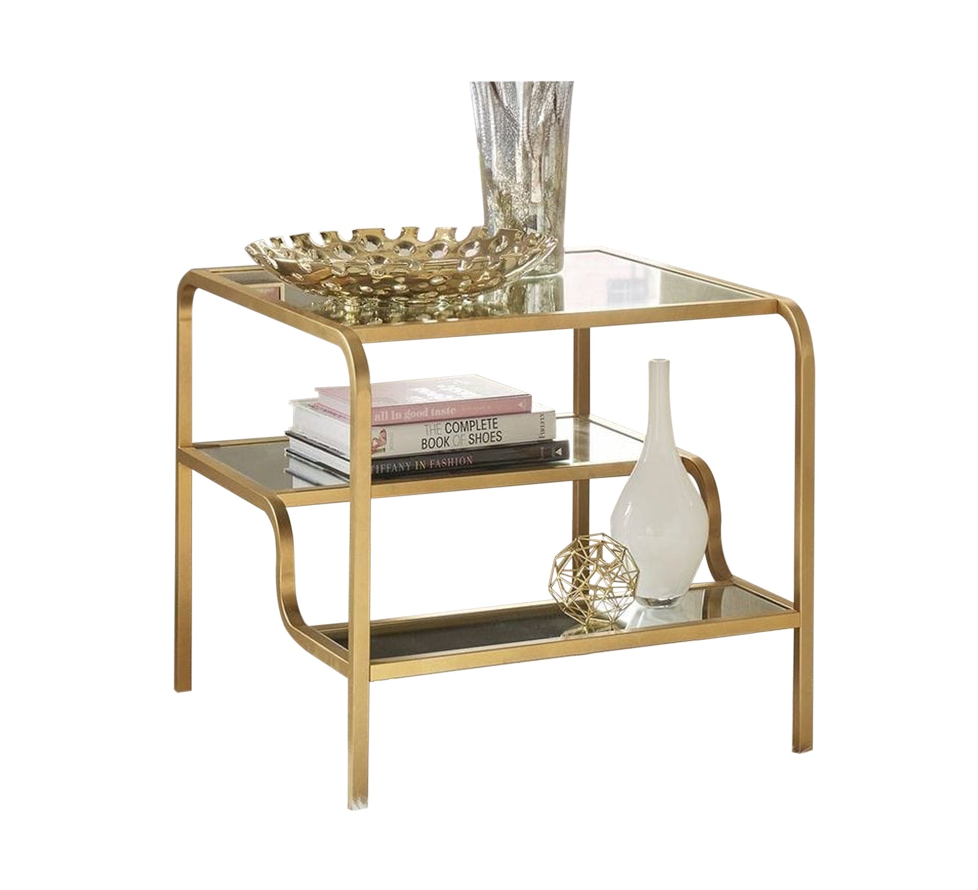 Square table with three tiered tops - Vitrine Furniture - Furniture