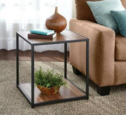 Square table with two wooden tops - Vitrine Furniture - Furniture