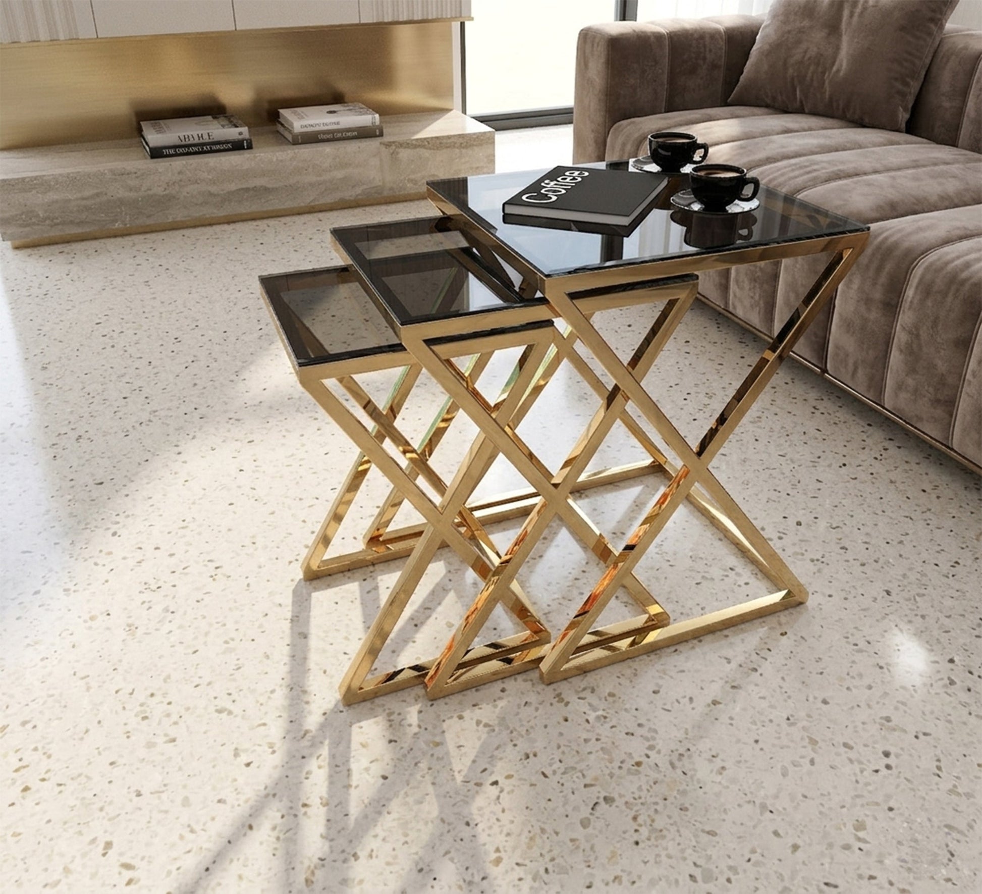 Square Tables: Versatile, Compact, Modern - Vitrine Furniture - Side Tables