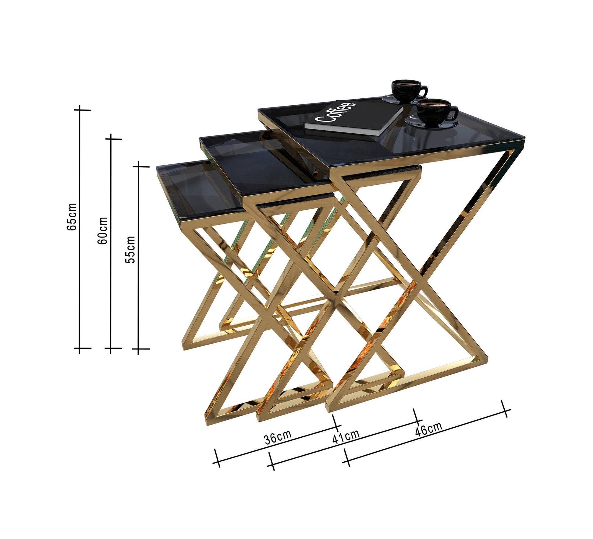 Square Tables: Versatile, Compact, Modern - Vitrine Furniture - Side Tables