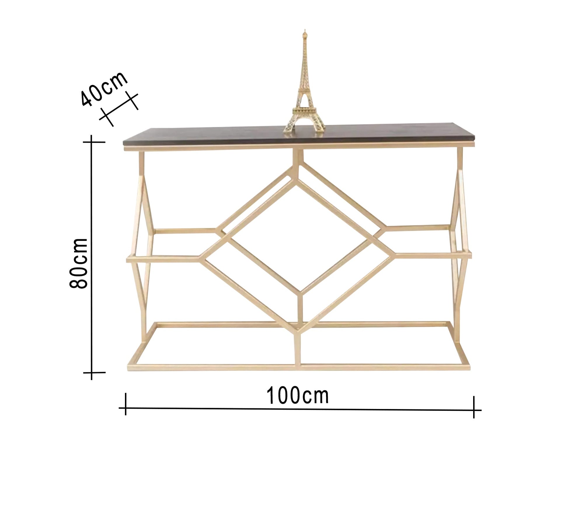 Squarish console with a frame - Vitrine Furniture - Furniture