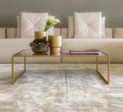 Steel Center Table with Square Legs - Vitrine Furniture - Furniture