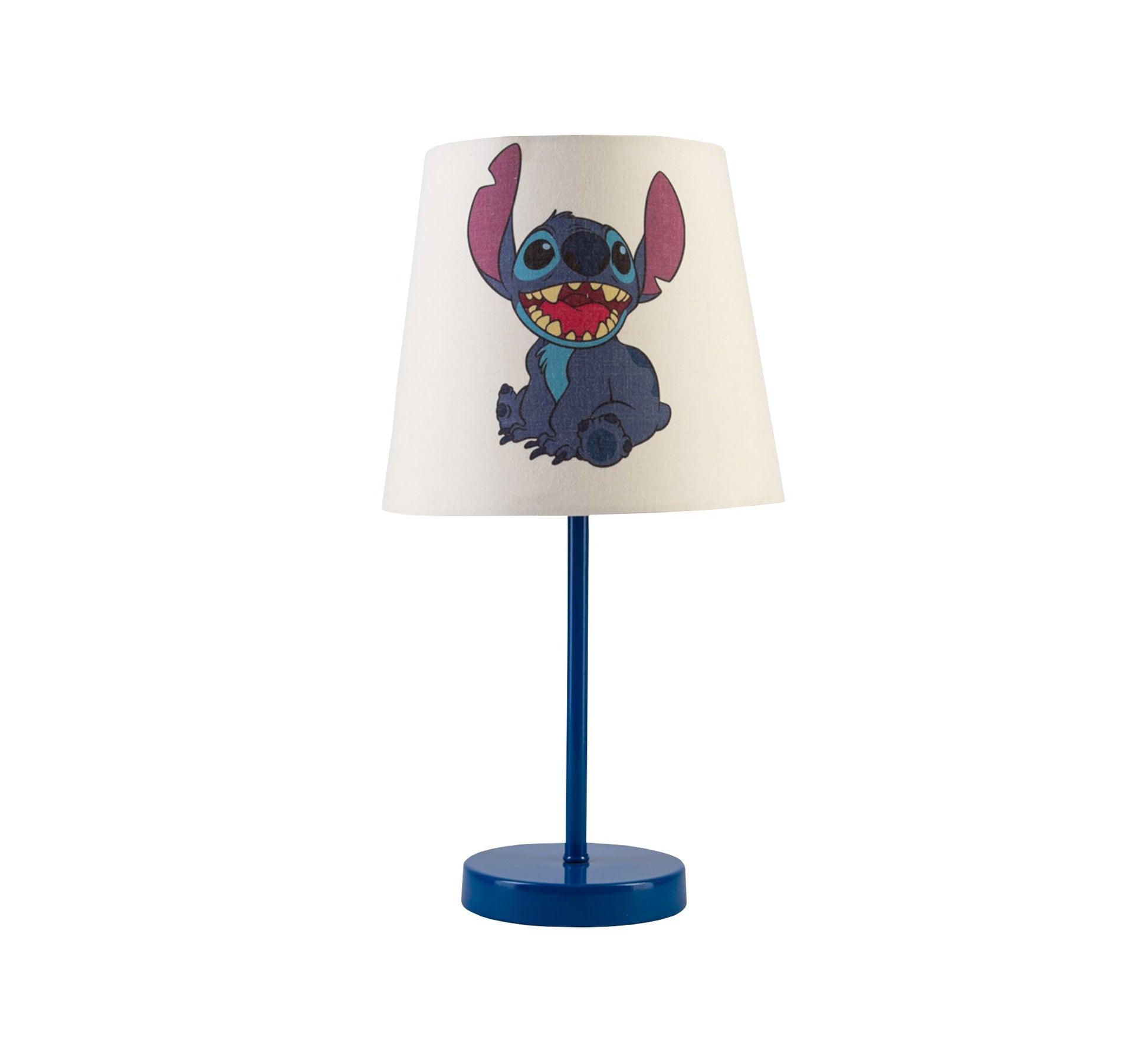 Stitch Lamp: A playful companion that brightens up your room with a blue base. - Vitrine Furniture - Lighting