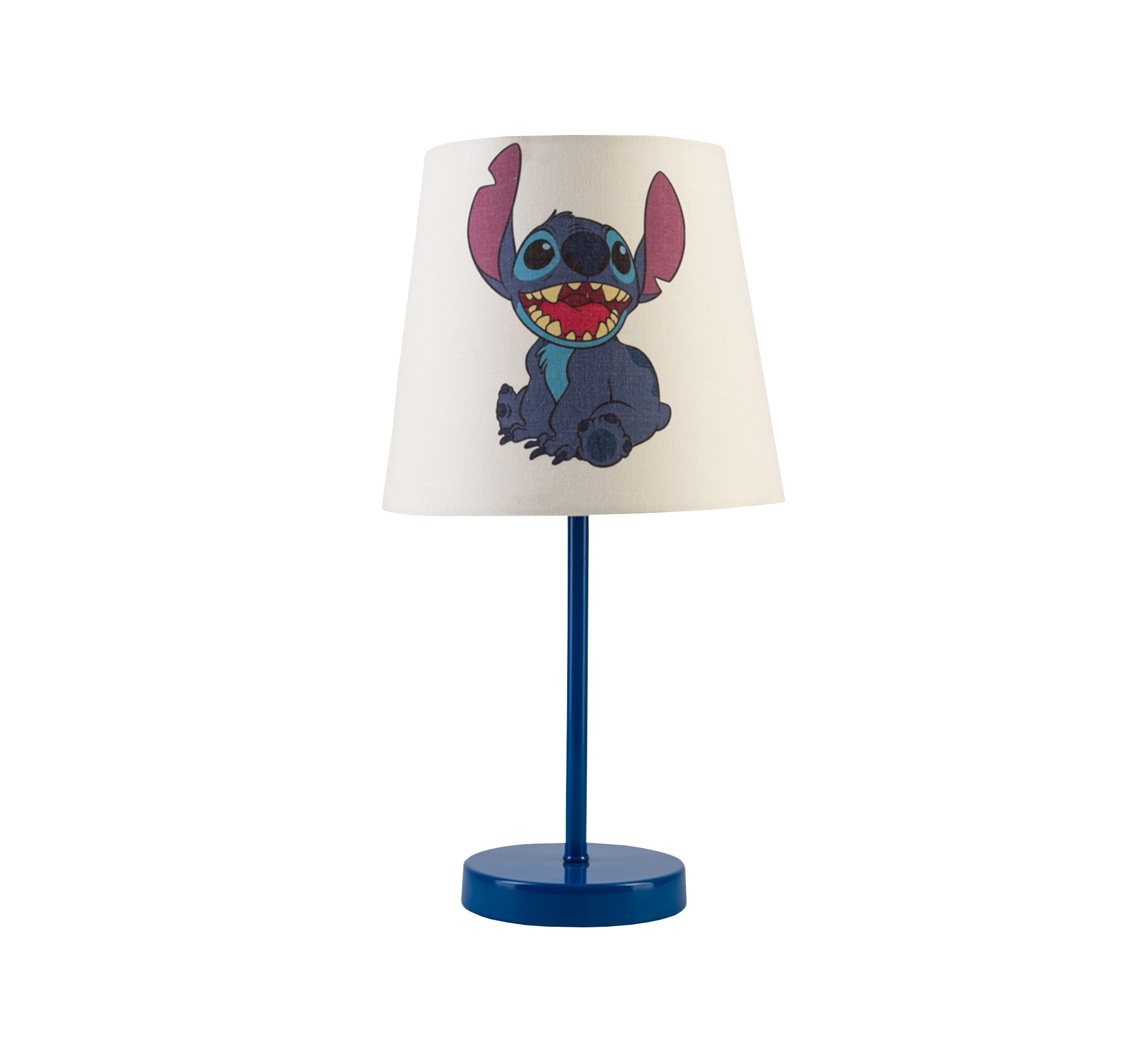 Stitch Lamp: A playful companion that brightens up your room with a blue base. - Vitrine Furniture - Lighting