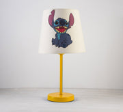 Stitch Lamp: A playful companion that brightens up your room with a golden base. - Vitrine Furniture - Lighting