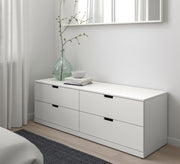 Storage unit with four drawers - Vitrine Furniture - Drawers