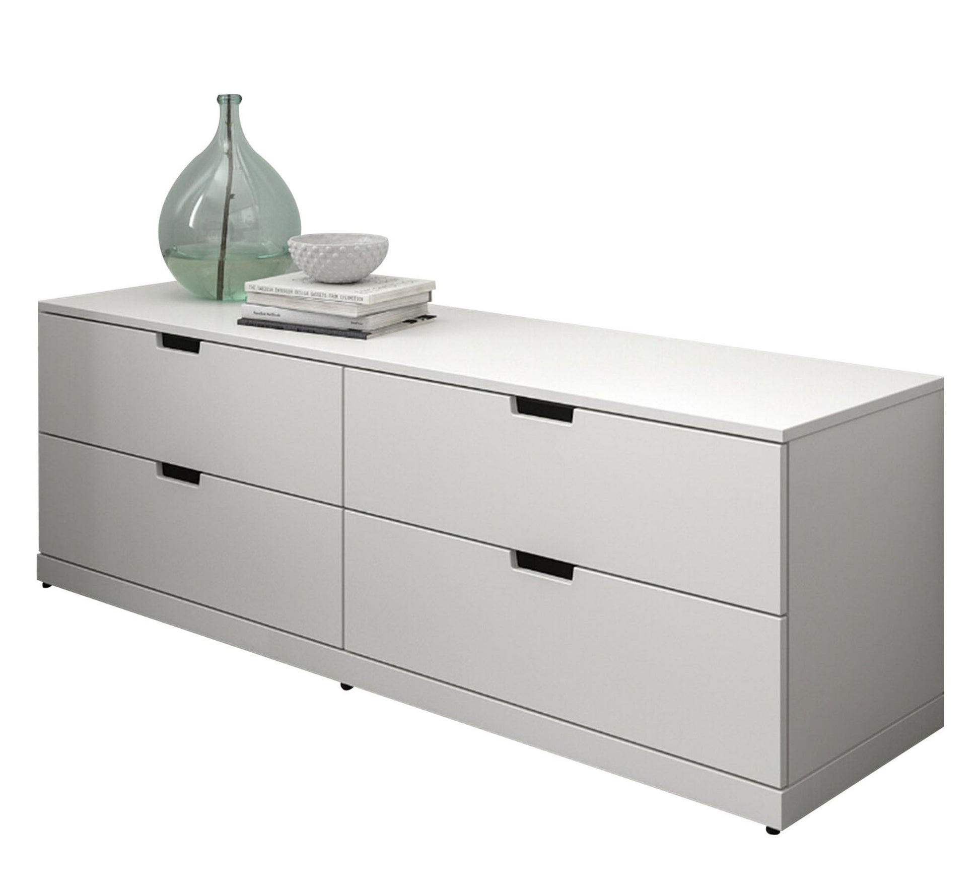 Storage unit with four drawers - Vitrine Furniture - Drawers