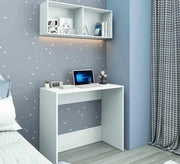 Study desk with hanging shelves - Vitrine Furniture - Kids Rooms