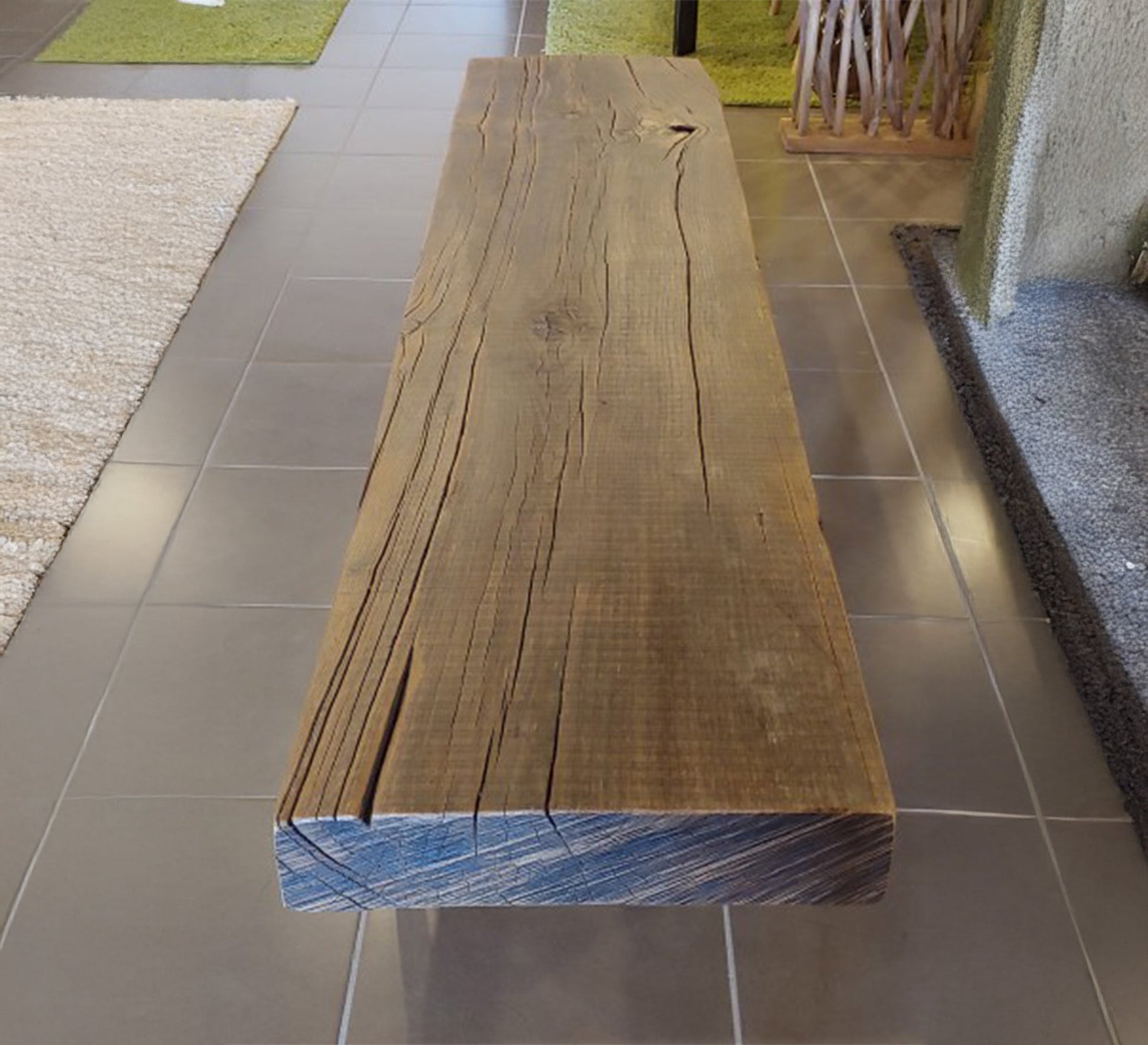 Sturdy wooden bench - Vitrine Furniture - Outdoor Products