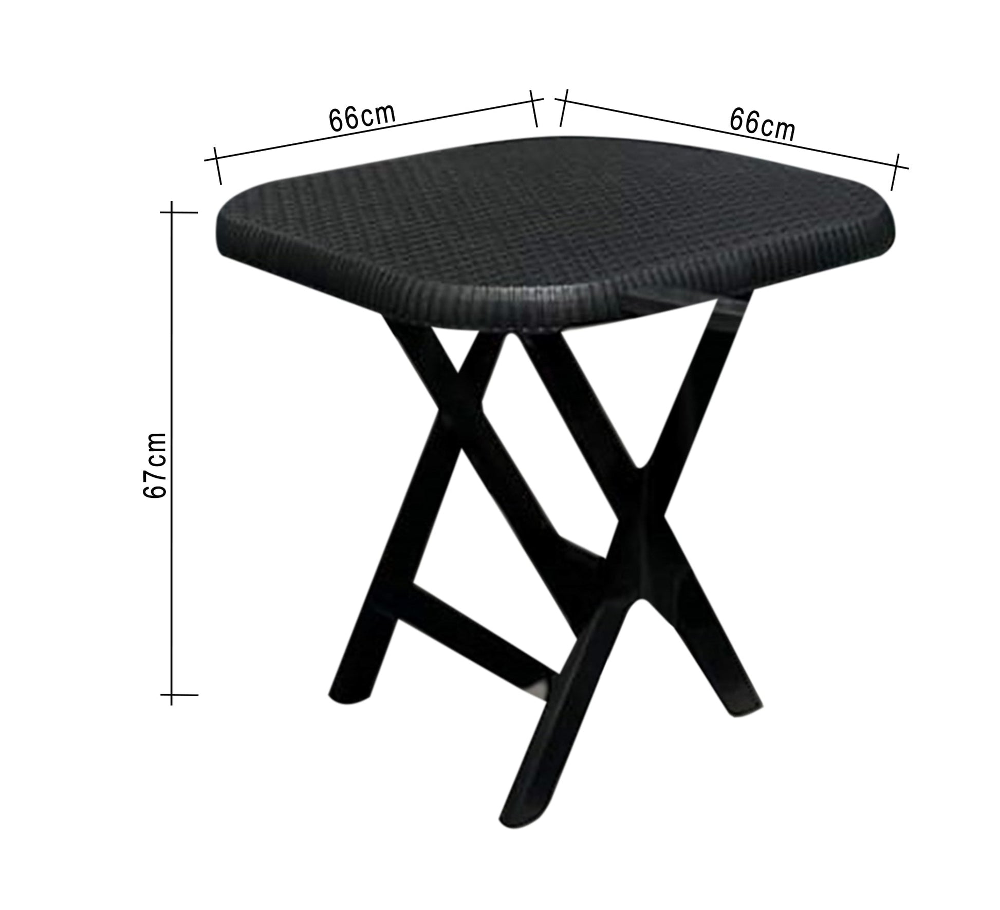 Stylish and durable black outdoor seating set - Vitrine Furniture - Outdoor Products