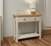 Stylish console table with drawers and a large lower shelf - Vitrine Furniture - Furniture