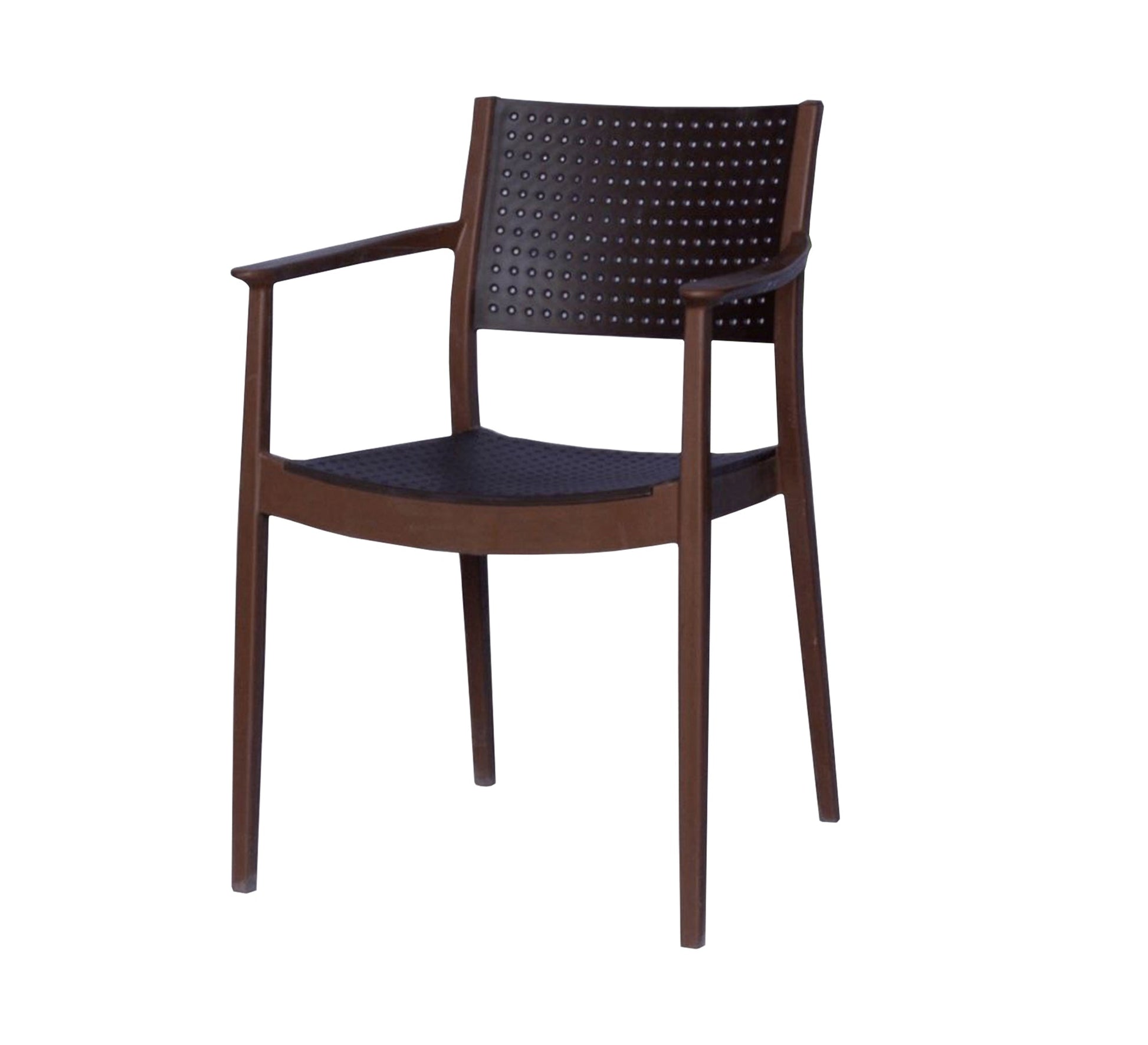 Stylish dark brown outdoor dining set - Vitrine Furniture - Outdoor Products