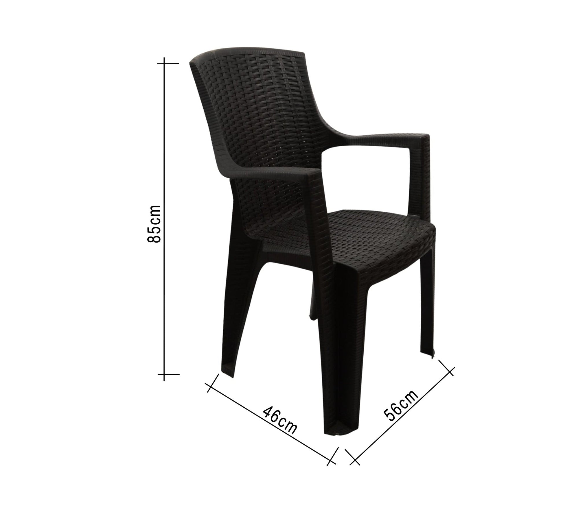 Stylish, durable, and comfortable black outdoor seating set - Vitrine Furniture - Outdoor Products