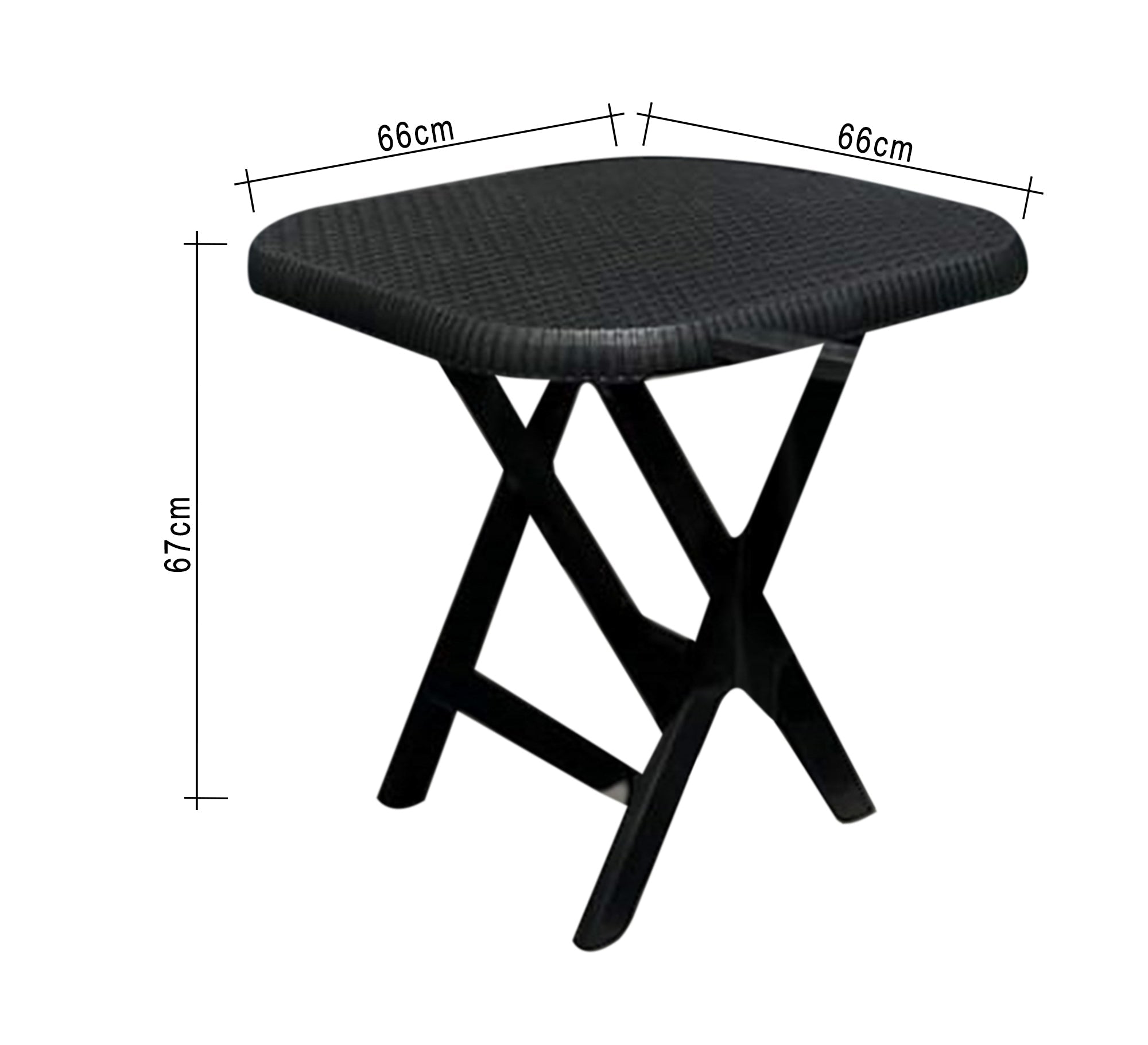 Stylish, durable, and comfortable black outdoor seating set - Vitrine Furniture - Outdoor Products