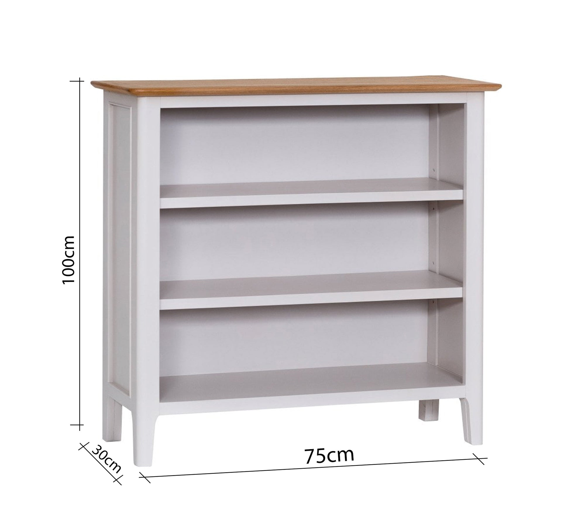 Stylish gray bookcase - Vitrine Furniture - Furniture