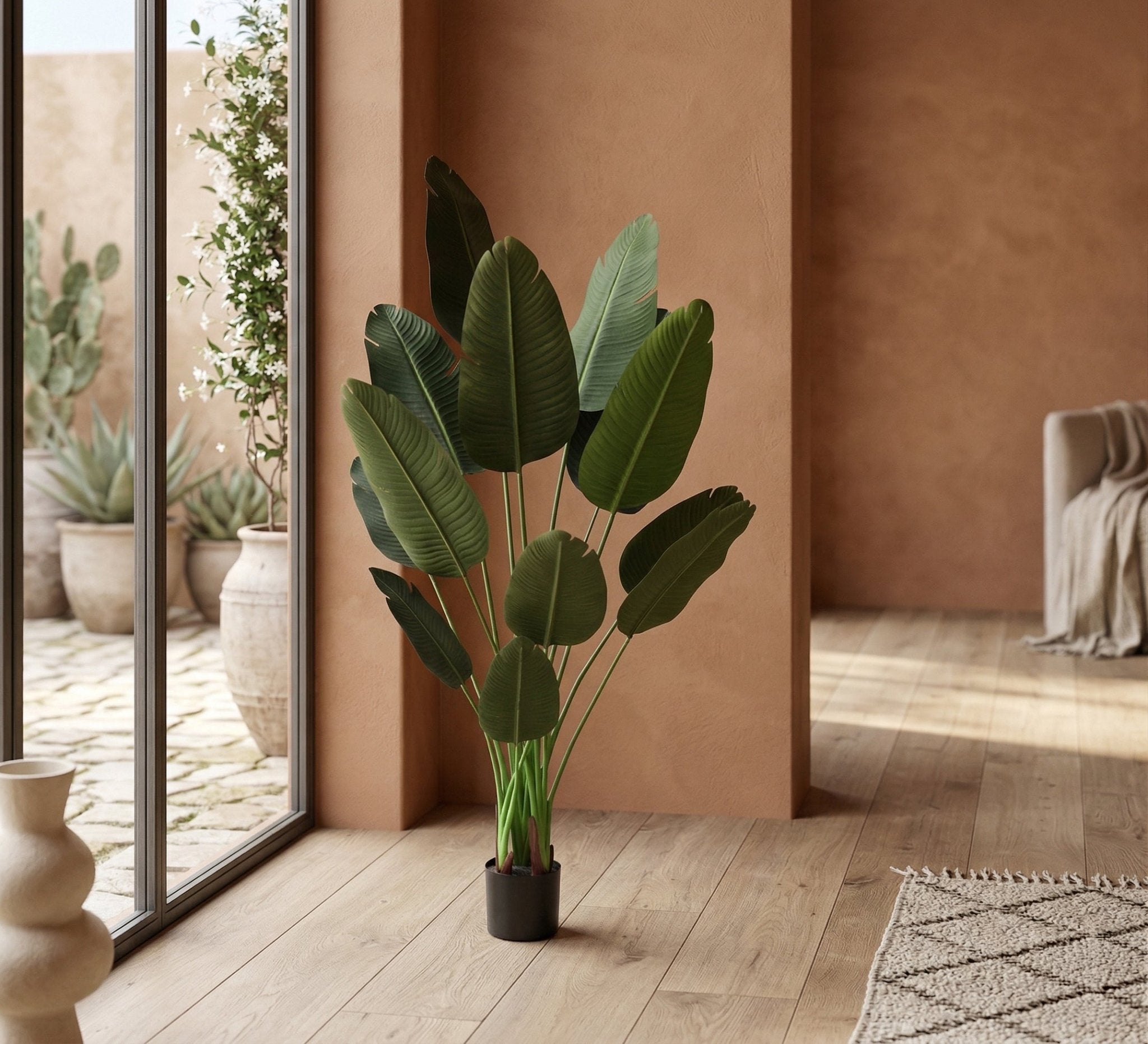 Stylish Multi - Arm Planter for Artificial Flora - Vitrine Furniture - Pots & Plants