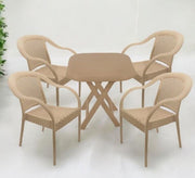 Stylish outdoor dining set for four people - Vitrine Furniture - Outdoor Products