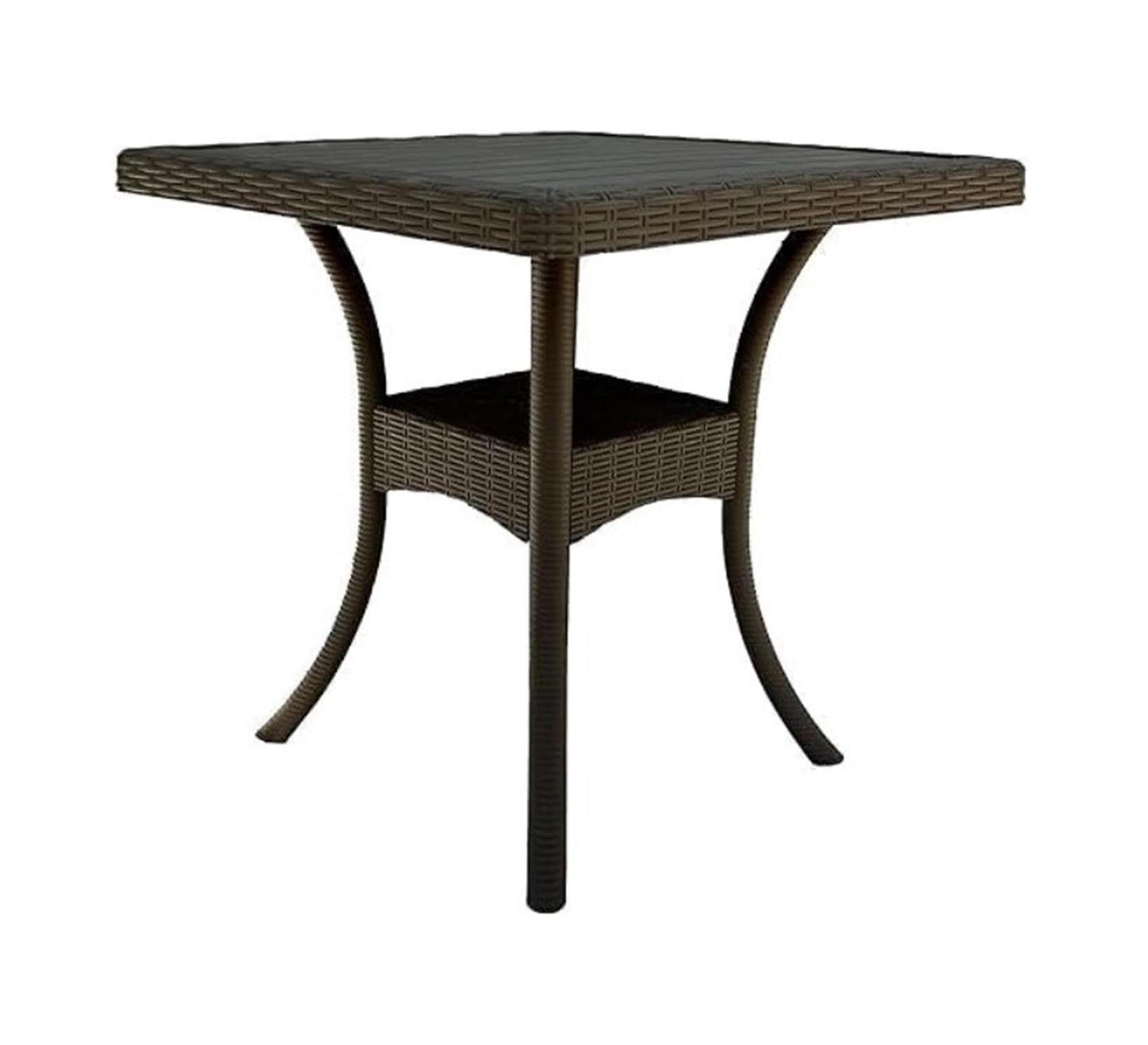 Stylish square table set in black and white - Vitrine Furniture - Outdoor Products