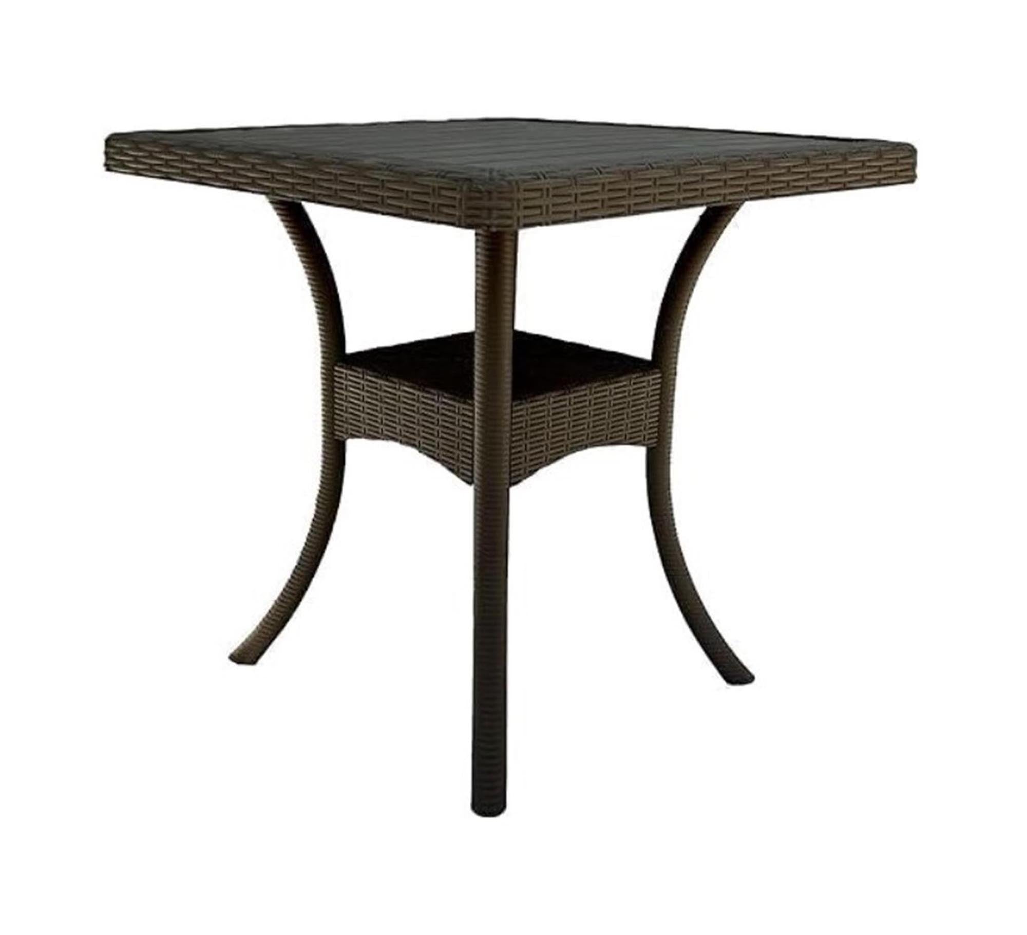 Stylish square table set in black and white - Vitrine Furniture - Outdoor Products