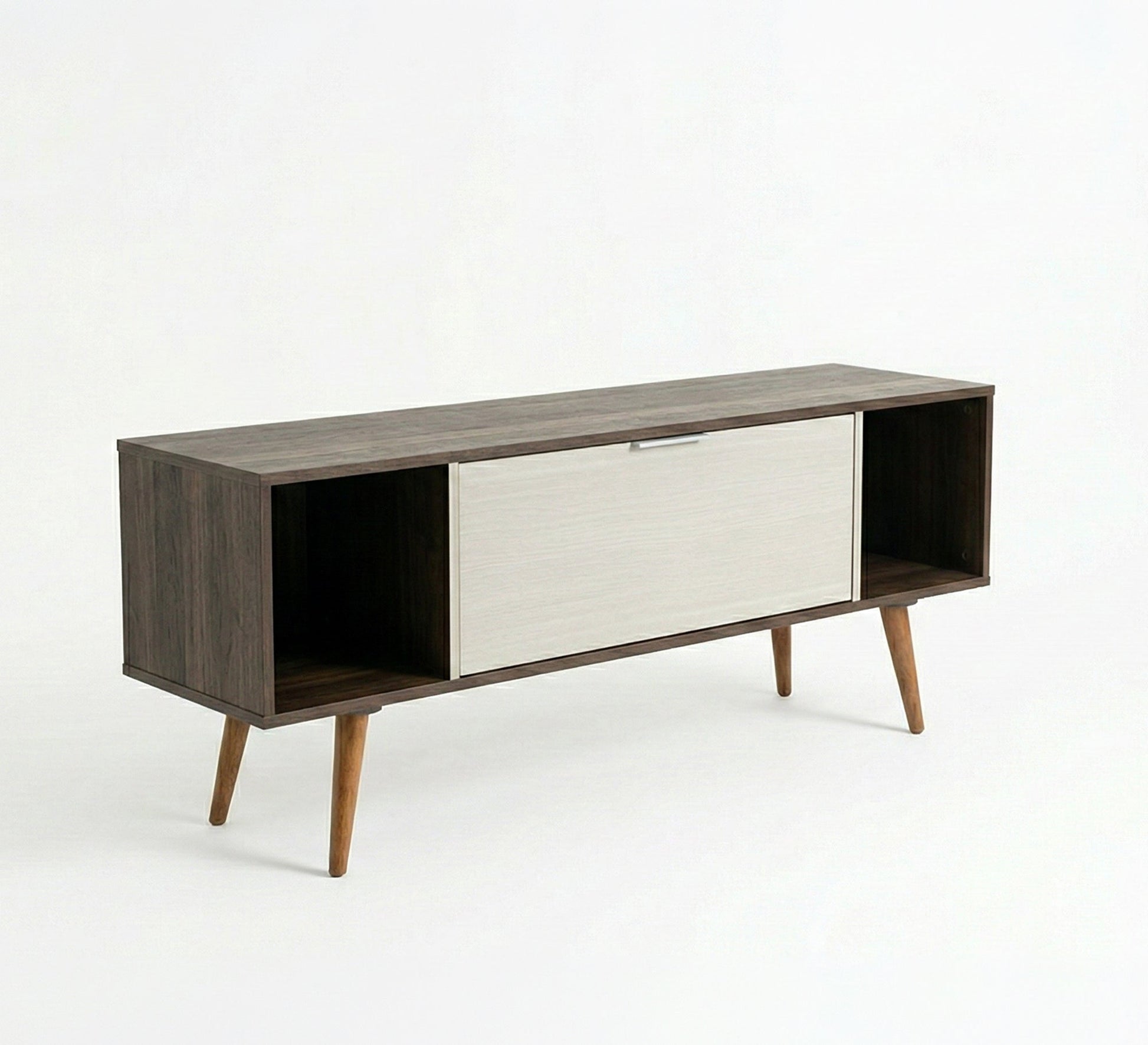 Stylish TV table with elegant wooden legs - Vitrine Furniture - TV Table & Cabinet