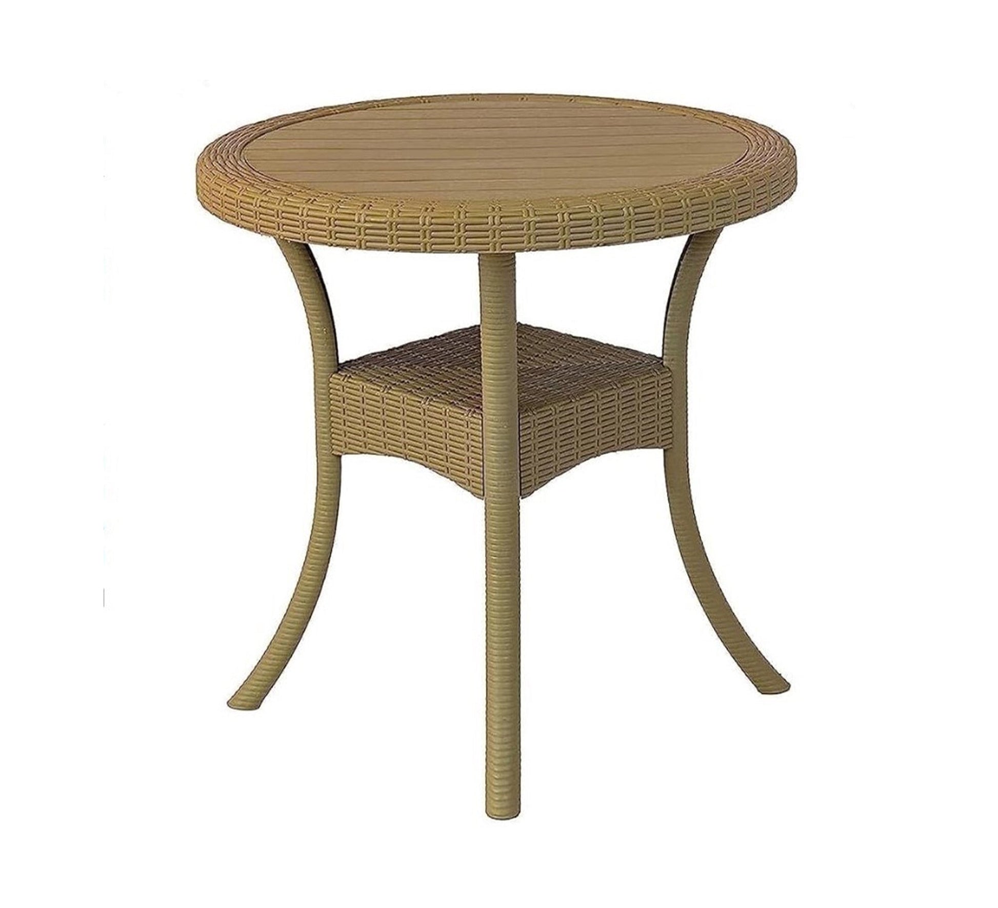 Stylish two - tone beige and black outdoor dining set - Vitrine Furniture - Outdoor Products