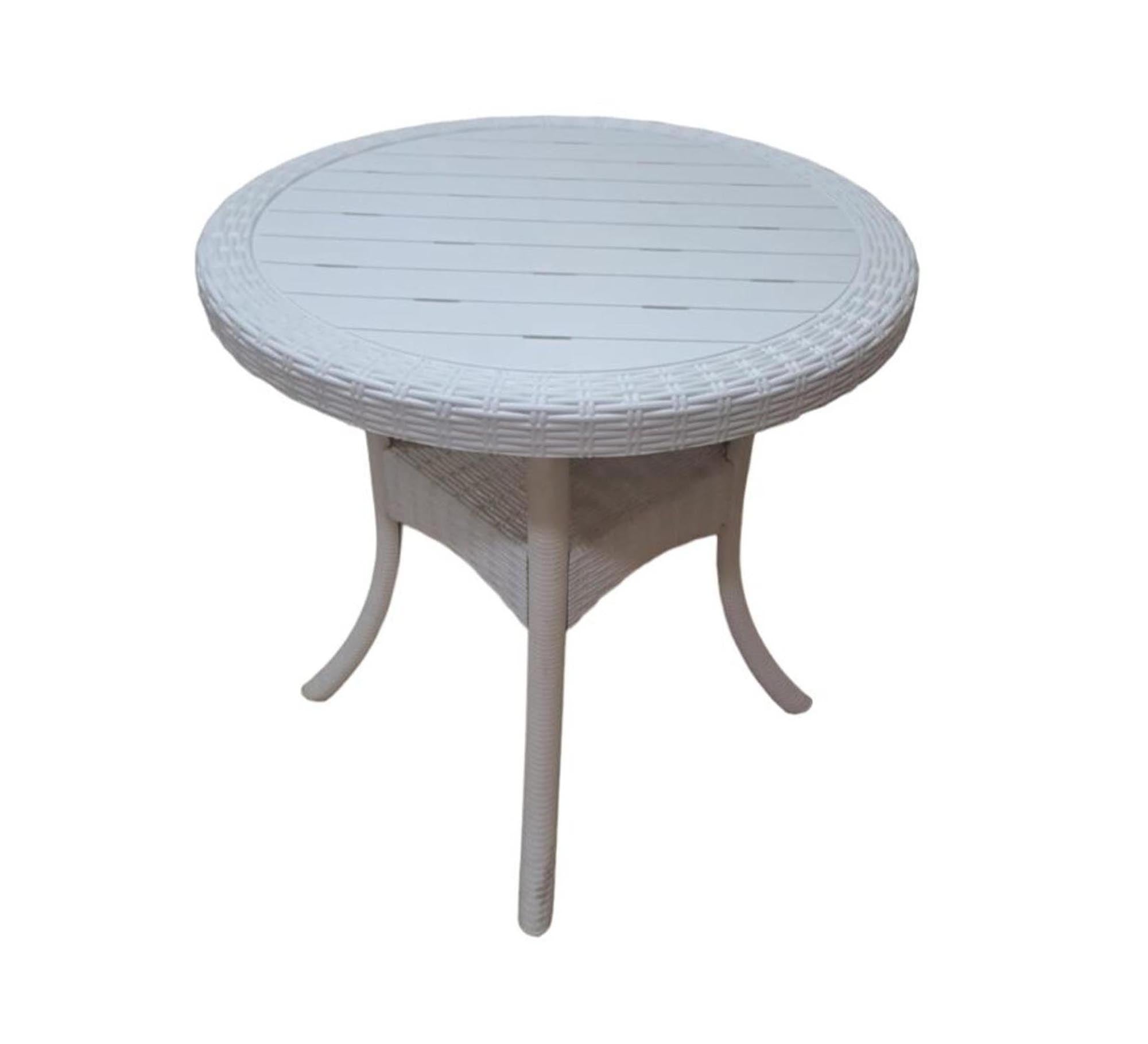 Stylish two - tone black and white outdoor dining set - Vitrine Furniture - Outdoor Products