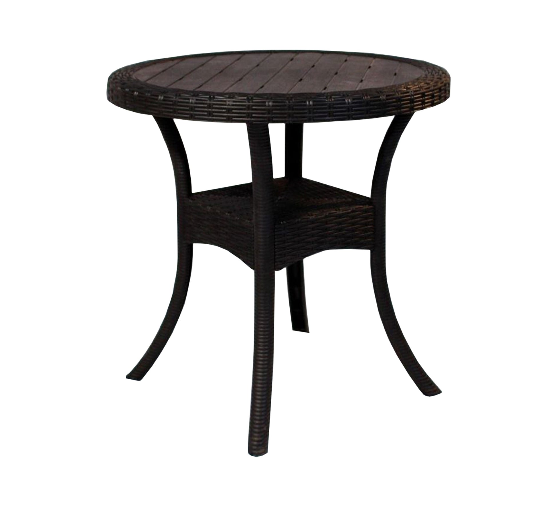 Stylish two - tone brown and white balcony seating set - Vitrine Furniture - Outdoor Products