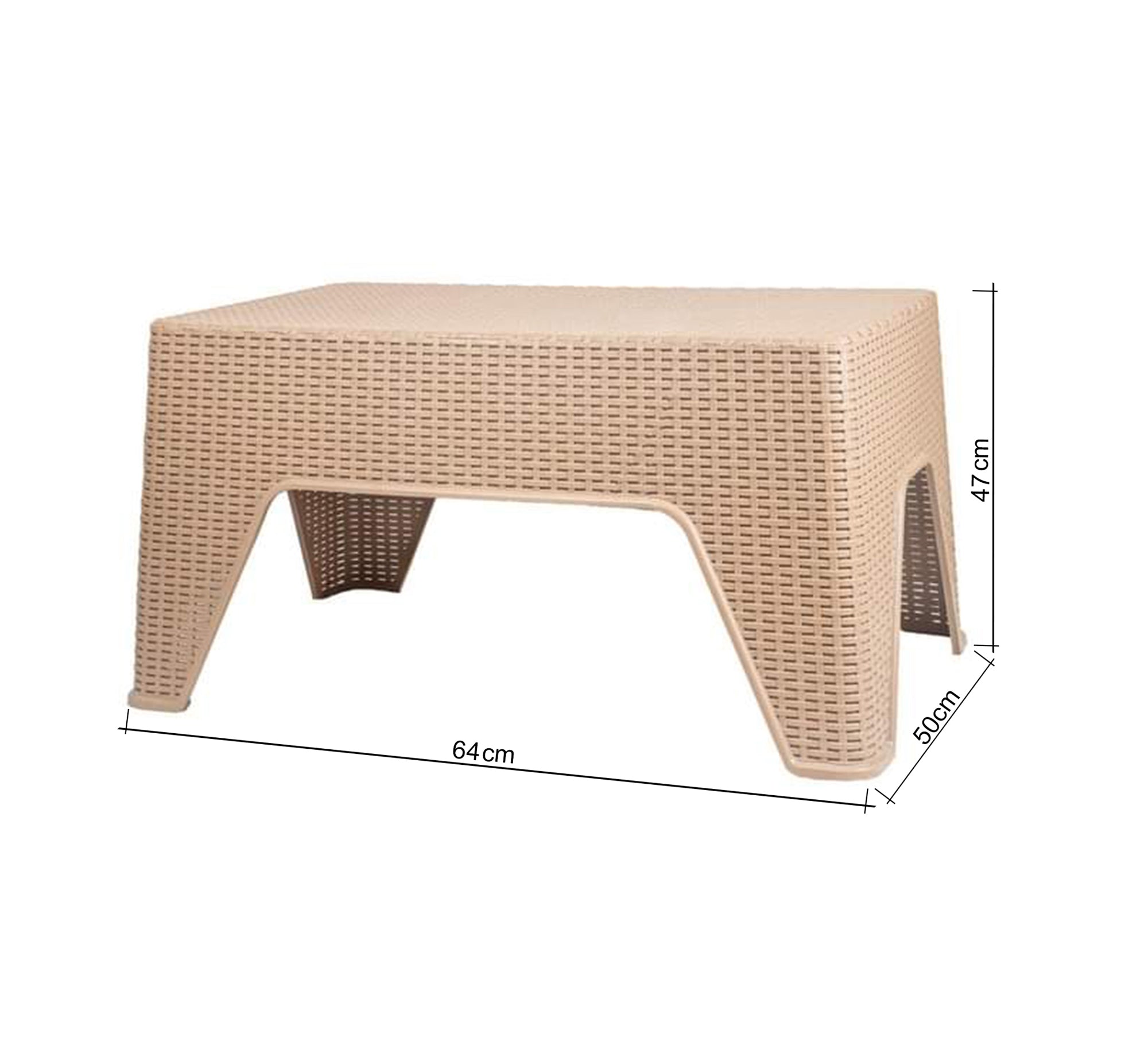 Stylish two - tone coffee table and chairs set - Vitrine Furniture - Outdoor Products