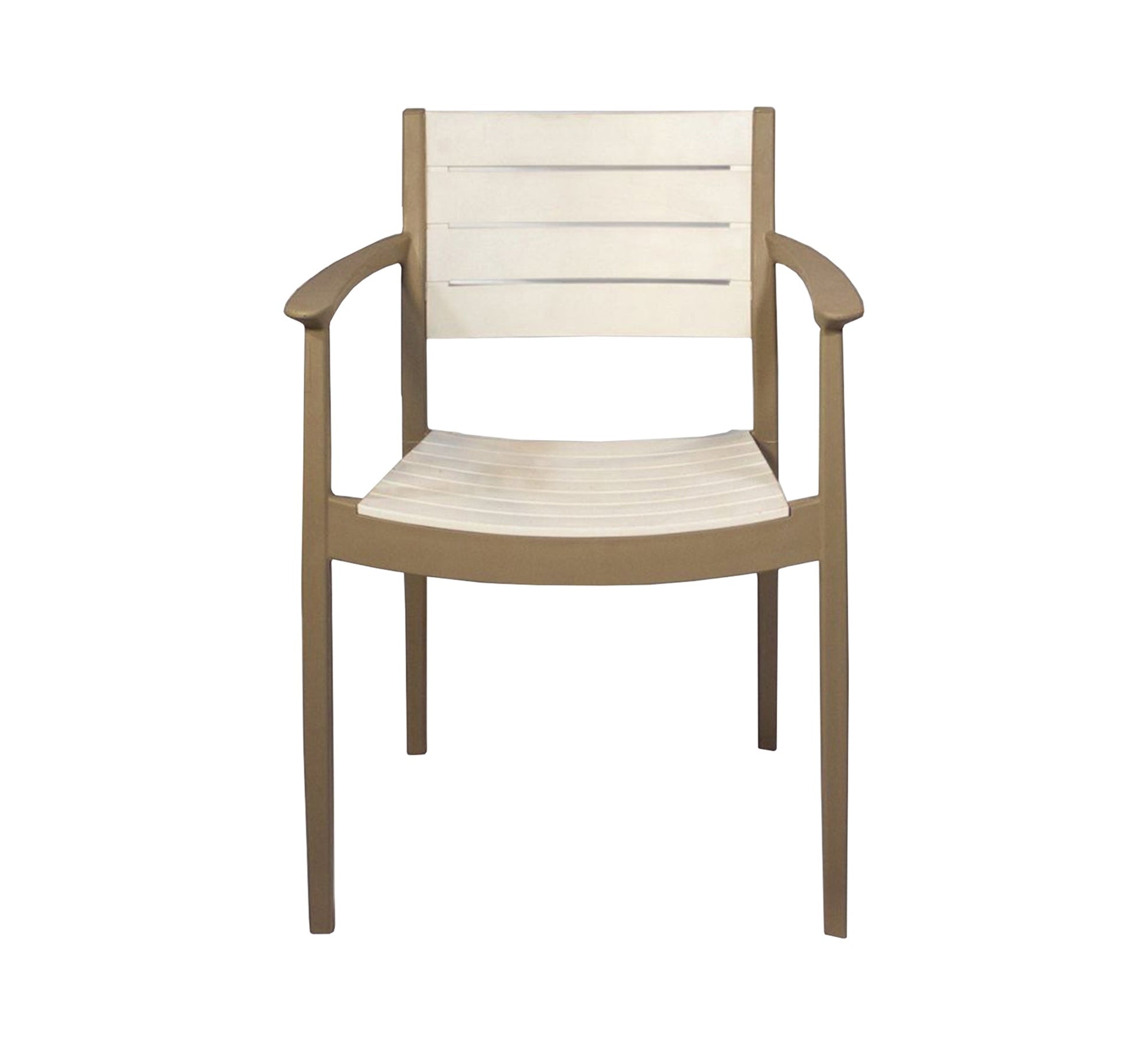 Stylish two - tone square table and chairs set - Vitrine Furniture - Outdoor Products